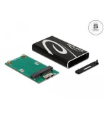 Delock Externí pouzdro s USB SuperSpeed na SSD mSATA