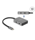 Delock USB 10 Gbps 4 portový Hub USB Type-C™ s konektorem USB Type-C™