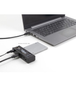Delock Převodník USB Type-C™ pro 1 x SSD M.2 nebo 1 x SATA SSD / HDD
