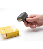 Delock Prstencová čtečka 1D a 2D čárových kódů s rozhraním 2,4 GHz nebo Bluetooth (2 ks) + nabíjecí stanice