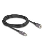 Delock Kabel na nabíjení laptopu, ze zástrčky USB Type-C™ na magnetický osmipinový konektor, 1,8 m