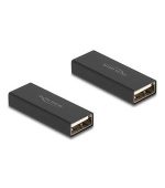 Delock Adaptér měnící „pohlaví“ USB 2.0 Typ-A ze zásuvky na zásuvku, kovový