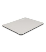 Delock Podložka pod myš, béžově šedá, 220 x 180 mm, se skleněným povlakem