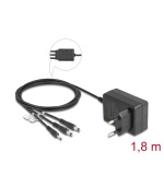 Delock Externí napájecí zdroj DC 3,5 x 1,35 mm, DC 5,5 x 2,1 mm, DC 5,5 x 2,5 mm 5,0 V / 2,0 A / 10,0 W
