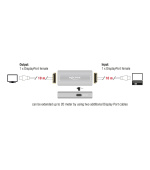 Delock DisplayPort 1.4 Repeater 8K 30 Hz 20 m