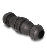 Delock Kabelový konektor ze zásuvky RJ45 na zásuvku RJ45, Cat.6A, s prachotěsností a vodotěsností IP68