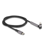 Delock Datový a nabíjecí kabel z rozhraní USB Type-C™ na Lightning™ pro iPhone™, iPad™, iPod™, pravoúhlý