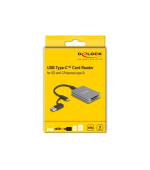 Delock USB Type-C™ čtečka karet pro paměťové karty SD a CFexpress typu B
