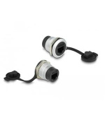 Delock Integrovaný konektor RJ45 Cat.6 s ochrannou protiprachovou krytkou