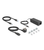 Delock Průmyslový rozbočovač 10 x USB 10 Gbps Typ-A, rozměr 19”
