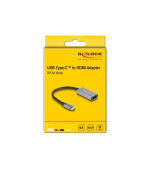 Delock Adaptér USB Type-C™ na HDMI (DP Alt Mód) 8K s funkcí HDR hliník
