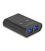 Delock Přepínač USB 5 Gbps, 2 PC na 1 zařízení