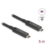 Delock Aktivní optický kabel USB-C™ 8K Video + Data + PD, délka 5 m