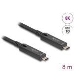 Delock Aktivní optický kabel USB-C™ 8K Video + Data + PD, délka 15 m