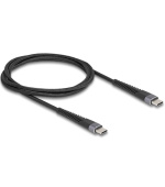 Delock Kabel USB 2.0 ze zástrčky USB Type-C™ na zástrčku, s prodlouženou ochranou proti ohybu, 60 W 1 m