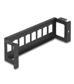 Delock Montážní panel Keystone, 8 portů, povrchová montáž, horizontální