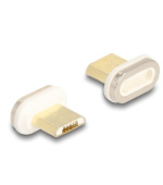 Delock Magnetický adaptér USB Typ Micro-B samec