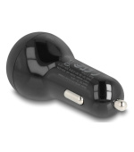 Delock Nabíječka do auta, 2 x USB Type-C™ PD 3.0, o výkonu 40 W