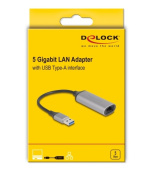 Delock USB Typ-A 5 Gigabit LAN adaptér
