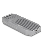 Delock Kryt SSD M.2 NVMe, USB, 40 Gbps - beznástrojový