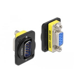 Delock Typu D Modul DB9 samec na DB9 samice