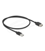 Delock USB 2.0 prodlužovací kabel EASY USB Type-A samec na EASY USB Type-A samice 0,5 m, černý