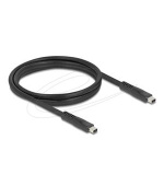 Delock Mini DisplayPort kabel 16K 60 Hz 80 Gbps 1,5 m, černý