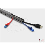 Delock Kabelovod 25 x 25 mm - délka 1 m, šedý