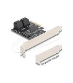 Delock Pětiportový řadič SATA karty PCI Express x4 - Low Profile