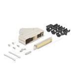 Delock 37 pinová zástrčka D-Sub s kovovým krytem