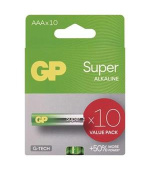 GP AAA Super, alkalická  (LR03) - 10 ks