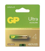 GP AAA Ultra alkalická (LR03) - 4 ks