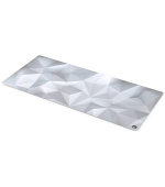 Endorfy Crystal Onyx White XL Podložka pod myš, herní, 900×400×3mm, voděodolná, bílá