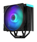 Endorfy Fera 5 Black ARGB Chladič, pro CPU, pro Intel i AMD, 120mm ventilátor, 4 heatpipe, ARGB, PWM, ultratichý, černá