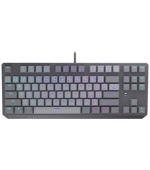 Endorfy Thock V2 TKL Klávesnice, herní, drátová, mechanická, Endorfy Red,CZ/SK layout, TKL, ARGB, hliníková konstrukce, USB, šedá