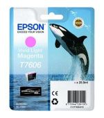 EPSON cartridge T7606 Vivid Light Magenta (kosatka)