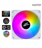 EVOLVEO 12FMW ventilátor 120mm, ARGB, bílý rám, master