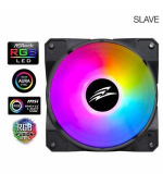EVOLVEO 12FS ventilátor 120mm, ARGB, černý rám, slave