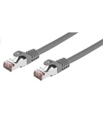 C-TECH Kabel patchcord Cat6, FTP, šedý, 20m