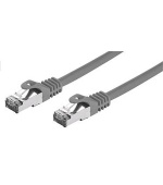 C-TECH Kabel patchcord Cat7, S/FTP, šedý, 3m