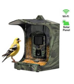 EVOLVEO StrongVision BirdFeeder - Chytré krmítko pro ptáky s kamerou a solárním panelem