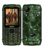 EVOLVEO StrongPhone H1, vodotěsný odolný Dual SIM telefon, lovecká kamufláž