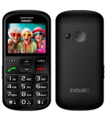 EVOLVEO EasyPhone XS, mobilní telefon pro seniory, černý