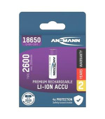 Ansmann Li-ion Akku 18650 , min 2600mAh