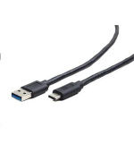 GEMBIRD CABLEXPERT Kabel USB 3.0 AM na Type-C kabel (AM/CM), 1m, černý