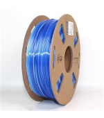 Gembird tisková struna (filament), PLA, 1,75mm, 1kg, silk ice, ledově modrá/tmavě modrá