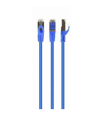 GEMBIRD Patch kabel S/FTP Cat. 6A LSZH, modrý, 0.25 m