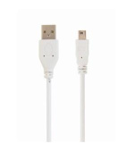 GEMBIRD  kabel USB 2.0 s konektorem Male A na konektor Male Mini-B, 0,9 m