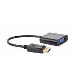 GEMBIRD red. Displayport na VGA, M/F, černá