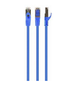 GEMBIRD Patch kabel S/FTP Cat. 6A LSZH, modrý, 1 m